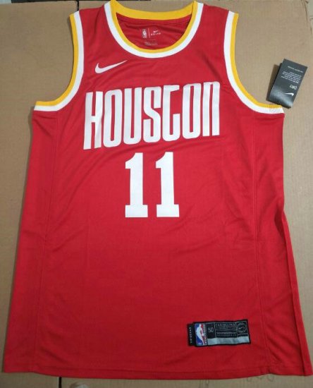 NBA 11 Yao Rockets Maillot Retro Rouge personnalisé imprimé